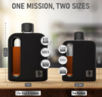 Ragproper Glass Hip Flask