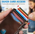 Magnetic Pop-Up Slim Wallet - Image 3