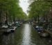 Amsterdam street canals