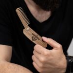 Foldable Wooden Beard Comb
