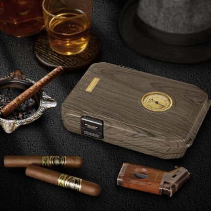 Travel Cigar Humidor Case